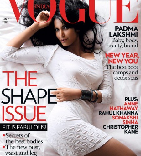 Vogue India January 2011 – Padma Lakshmi