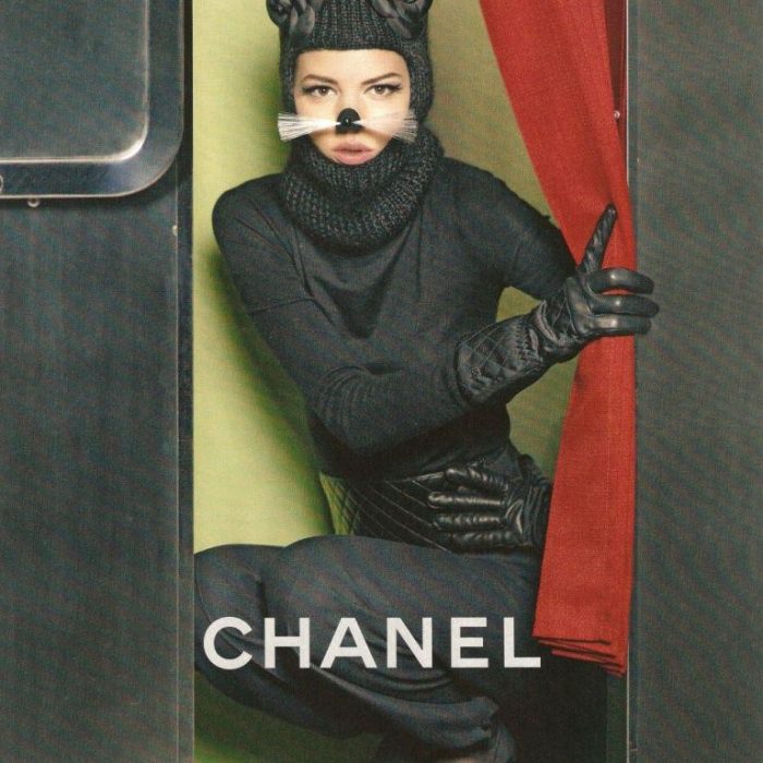 Chanel F/W 2011/2011 – Freja Beha Erichsen by Karl Lagerfeld