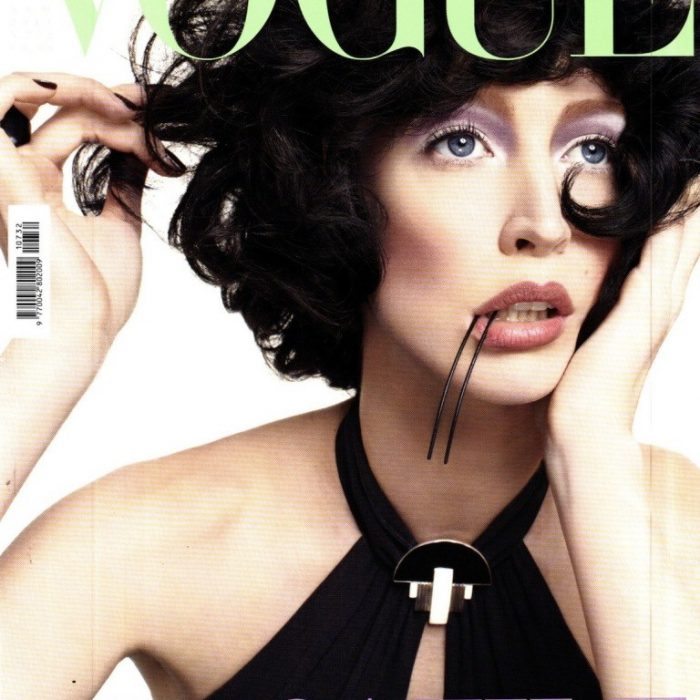 Vogue Italia August 2011 – Raquel Zimmermann by Steven Meisel