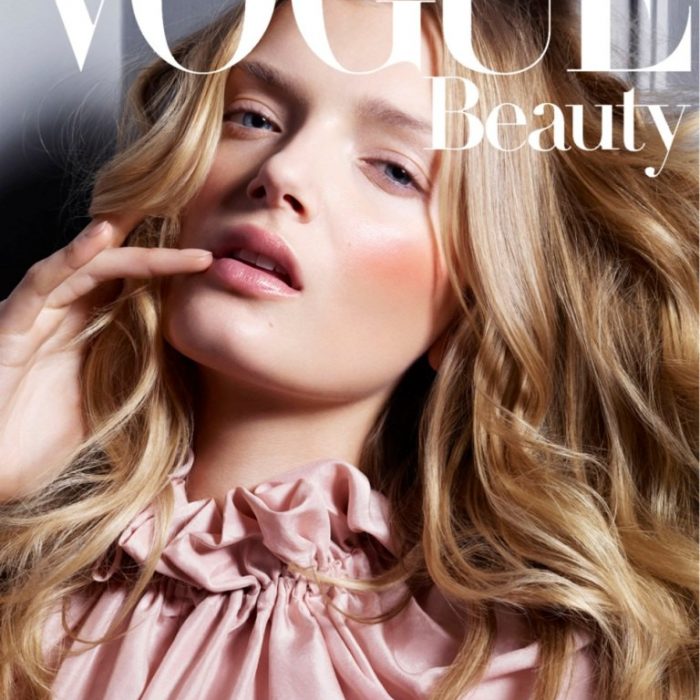 Vogue Japan August 2011 Beauty – Lily Donaldson by Jem Mitchell