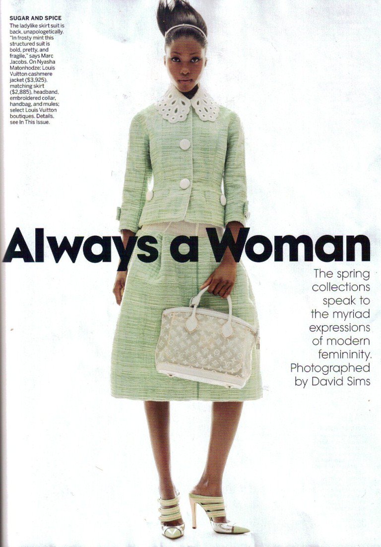 Always a Woman – Frida Gustavsson, Joan Smalls, + More -=US Vogue January 2011 by David Sims