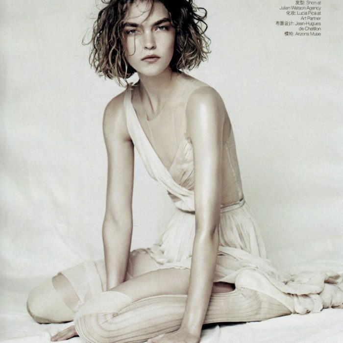 Vogue China April 2011 – Arizona Muse by Paolo Roversi