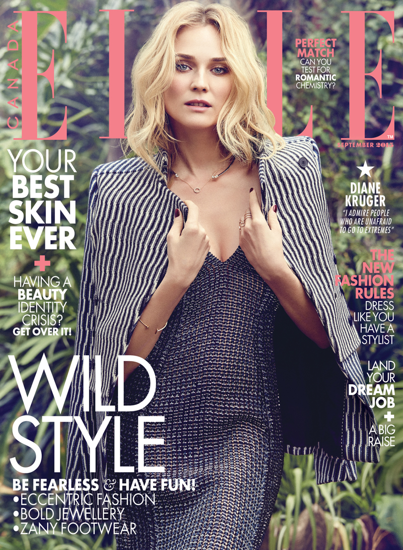 ELLE Canada Cover Image Sept 2015