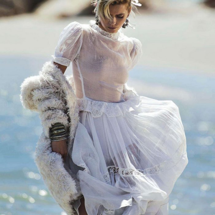 Vogue Australia April 2014 – Abbey Lee Kershaw by Gilles Bensimon