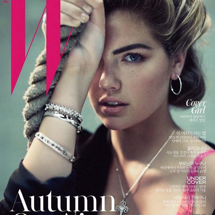 W Korea October 2015 – Kate Upton by Norman Jean Roy