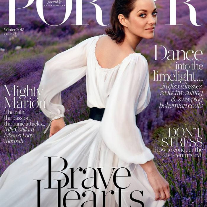 Porter Magazine #11 Winter 2015 – Marion Cotillard by Ryan McGinley