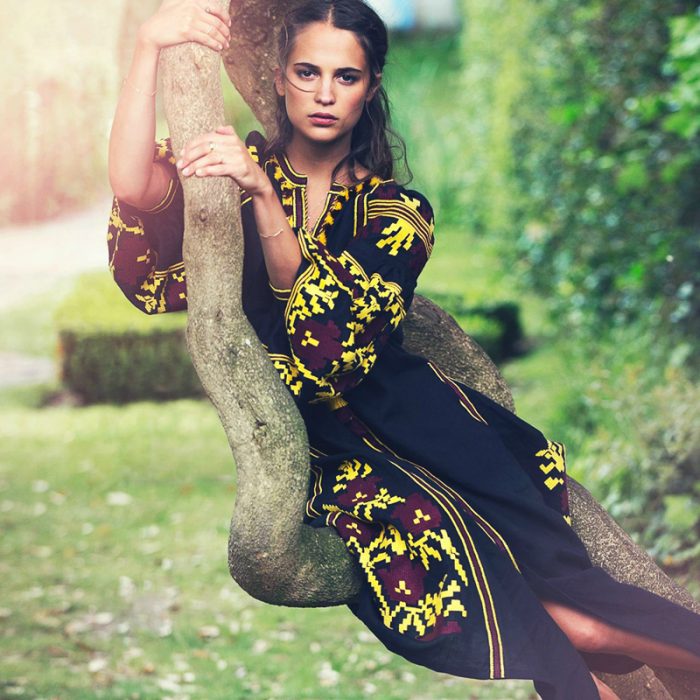 The Edit July 2015 – Alicia Vikander by David Bellemere