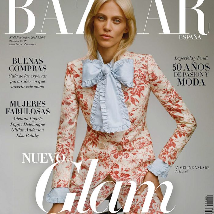 Harper’s Bazaar Spain November 2015 – Aymeline Valade by Thomas Whiteside