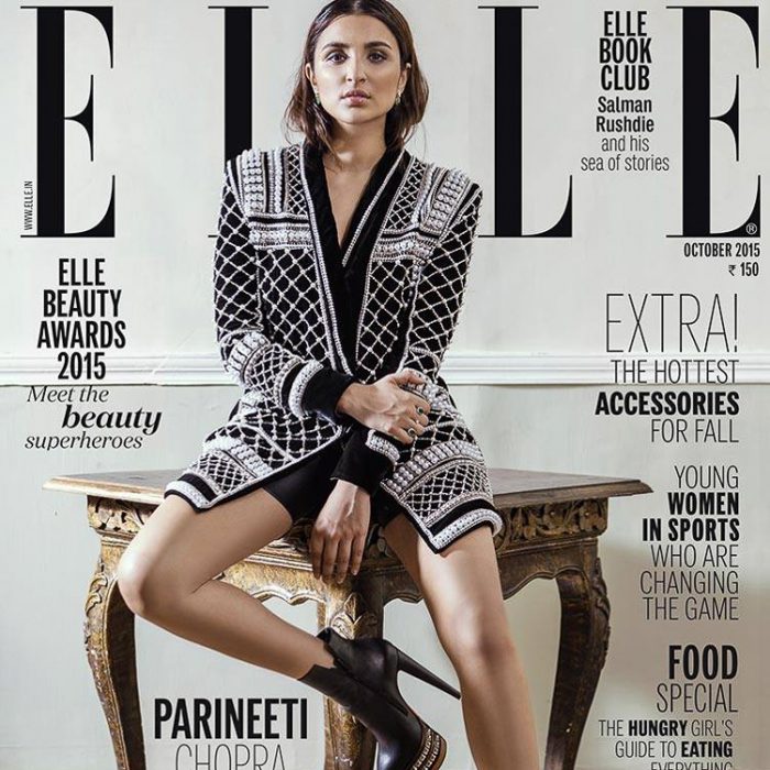 ELLE India October 2015 – Parineeti Chopra by Errikos Andreou