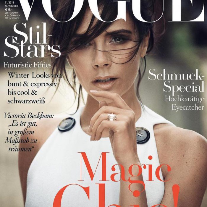 Vogue Germany November 2015 – Victoria Beckham by Boo George