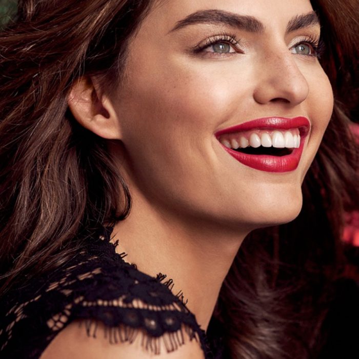 Alyssa Miller for Bare Minerals Holiday 2015 campaign by Kate Powers