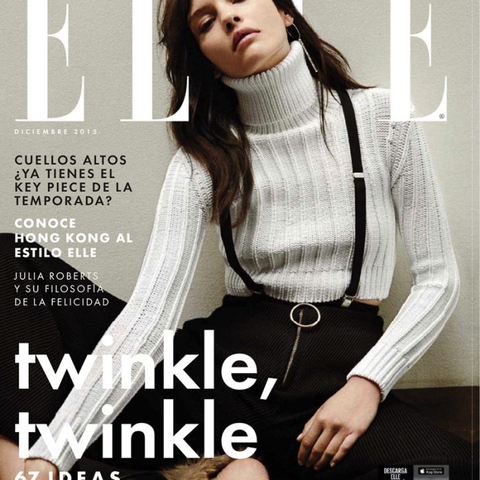 ELLE Mexico December 2015 Kate Bogucharskaia by Nick Hudson