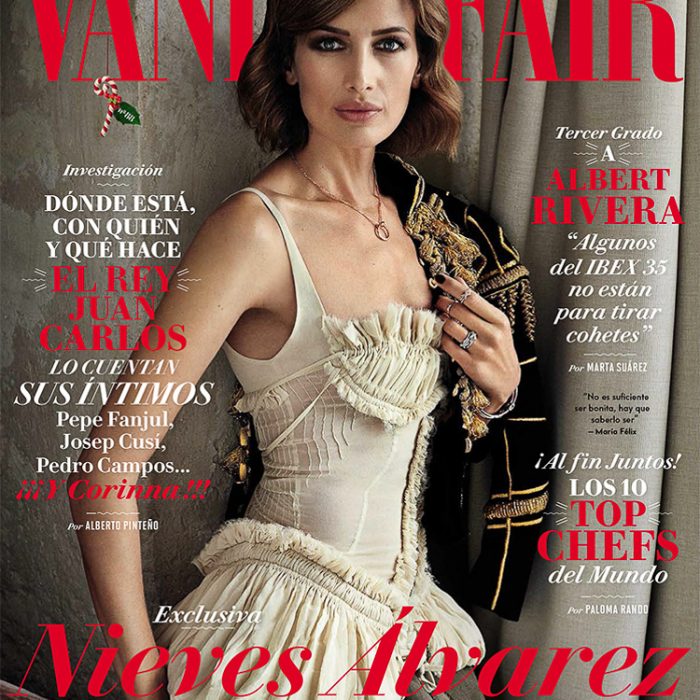 Vanity Fair Spain December 2015 – Nieves Alvarez by Alex Bramall