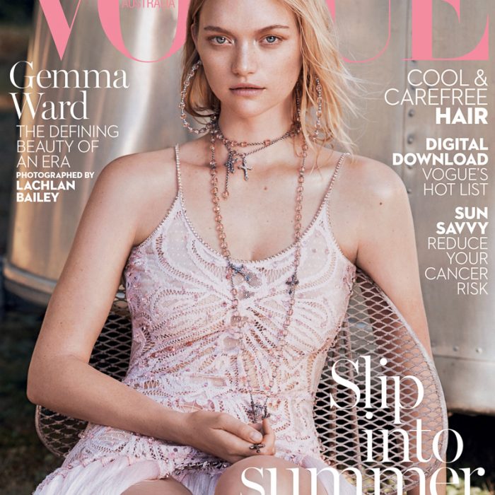 Vogue Australia January 2016 – Gemma Ward by Lachlan Bailey