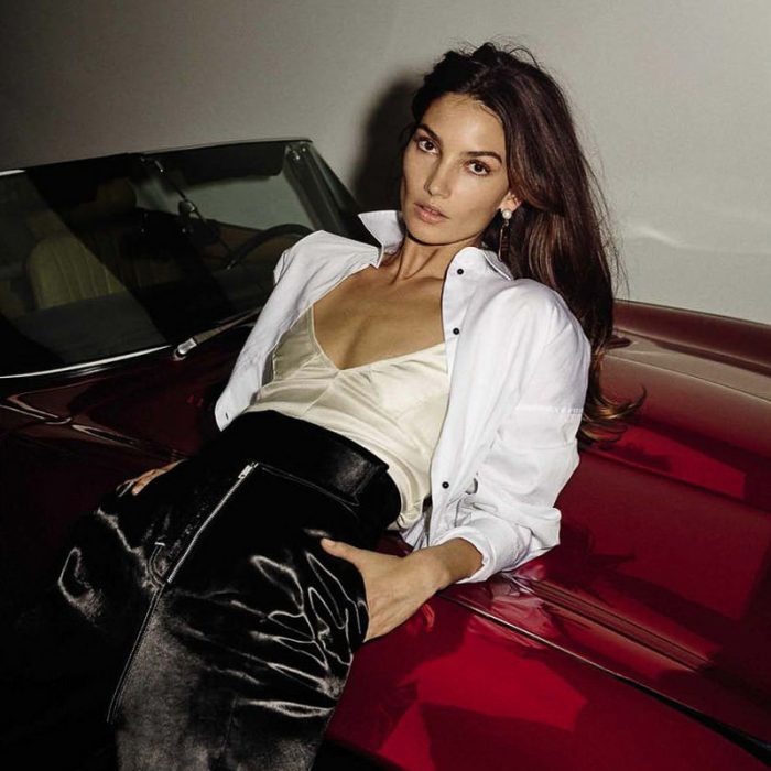 Vogue Spain January 2016 Lily Aldridge by Ezra Pertonio