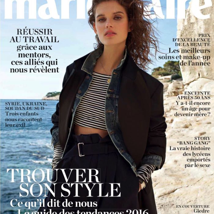 Marie Claire France February 2016 – Giedre Dukauskaite by Daniel Thomas Smith