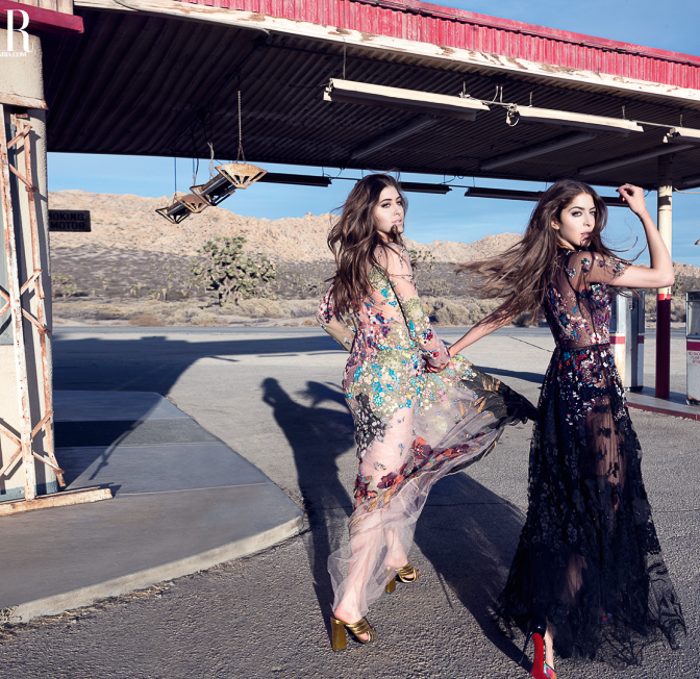 Harper’s Bazaar Arabia January 2016 Sama And Haya Khadra by Rene and Radka