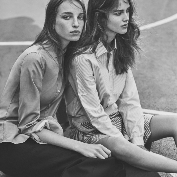 W Magazine March 2016 Jamilla Hoogenboom and Julia Jamin by Emma Tempest