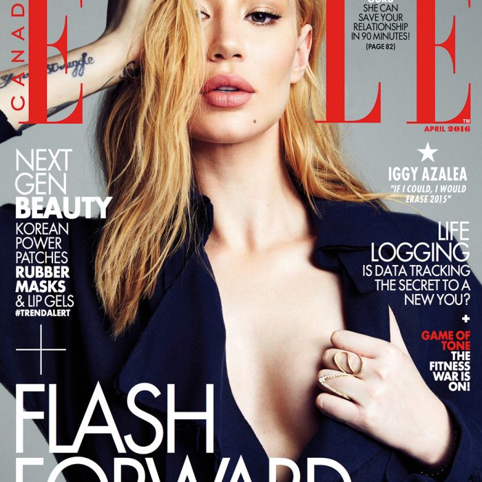 ELLE Canada April 2016 Iggy Azalea by Max Abadian