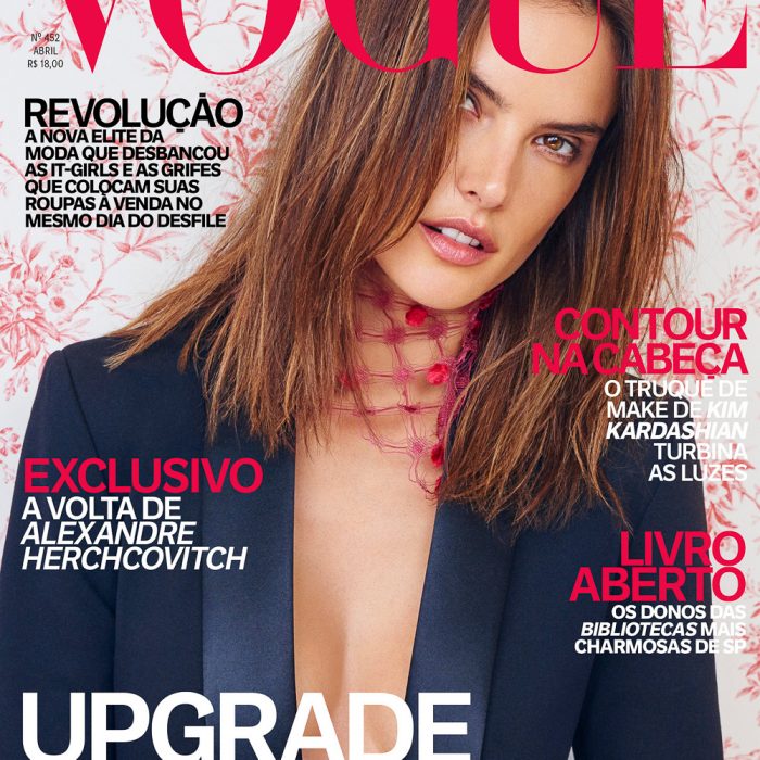 Vogue Brasil April 2016 Alessandra Ambrosio by Mariano Vivanco