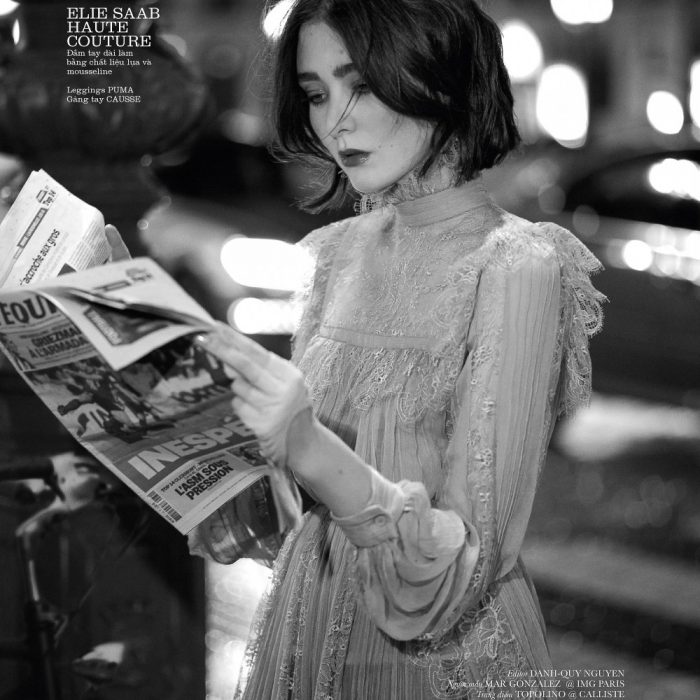 ELLE Vietnam April 2016 Mar Gonzalez by Benjamin Kanarek