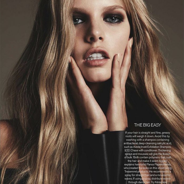 Marie Claire UK May 2016 Marloes Horst by David Roemer