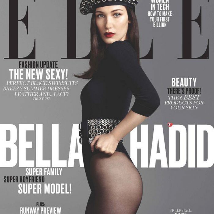 ELLE US June 2016 Bella Hadid by Terry Tsiolis