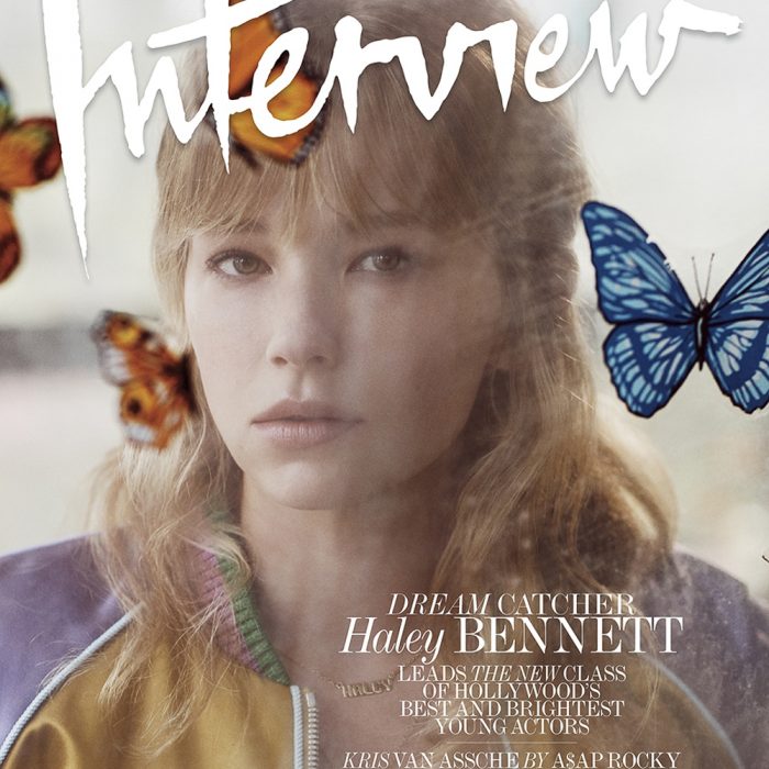 Interview Magazine July 2016 Haley Bennett by Mikael Jansson