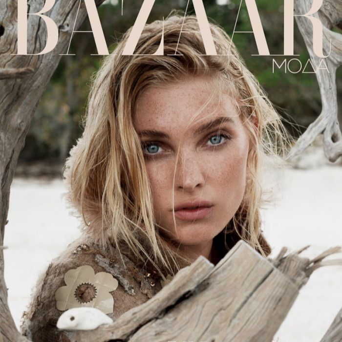 Harper’s Bazaar Greece August 2016 Elsa Hosk by Taylor Tupy