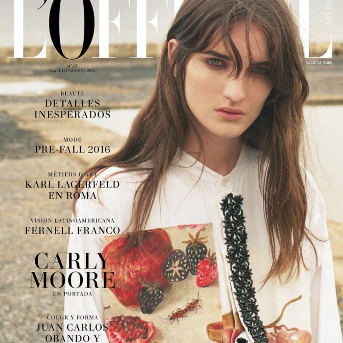 L’Officiel Mexico August 2016 Carly Moore by Gadir Rajab