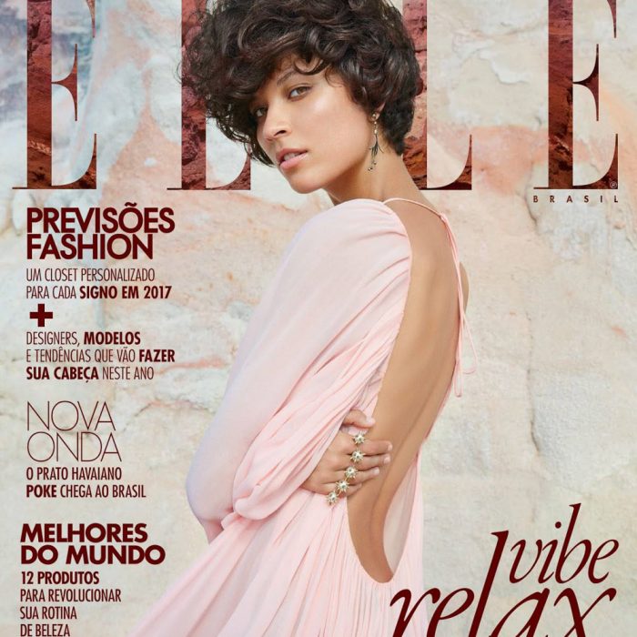 ELLE Brazil January 2017 Ari Westphal by Josefina Bietti