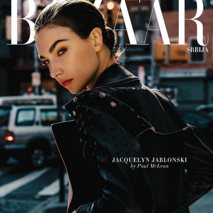 Harper’s Bazaar Serbia January 2017 Jacquelyn Jablonski by Paul McLean