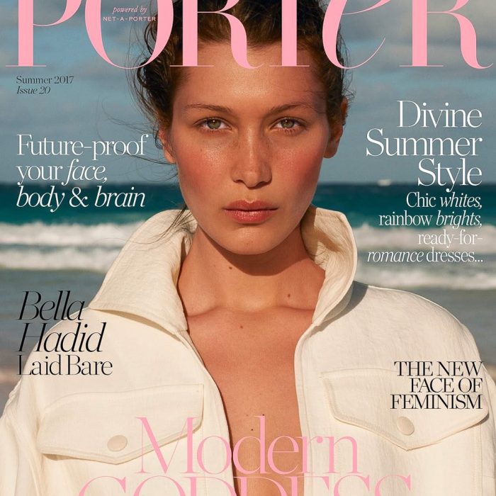 Porter Magazine Summer 2017 Bella Hadid by Terry Richardson