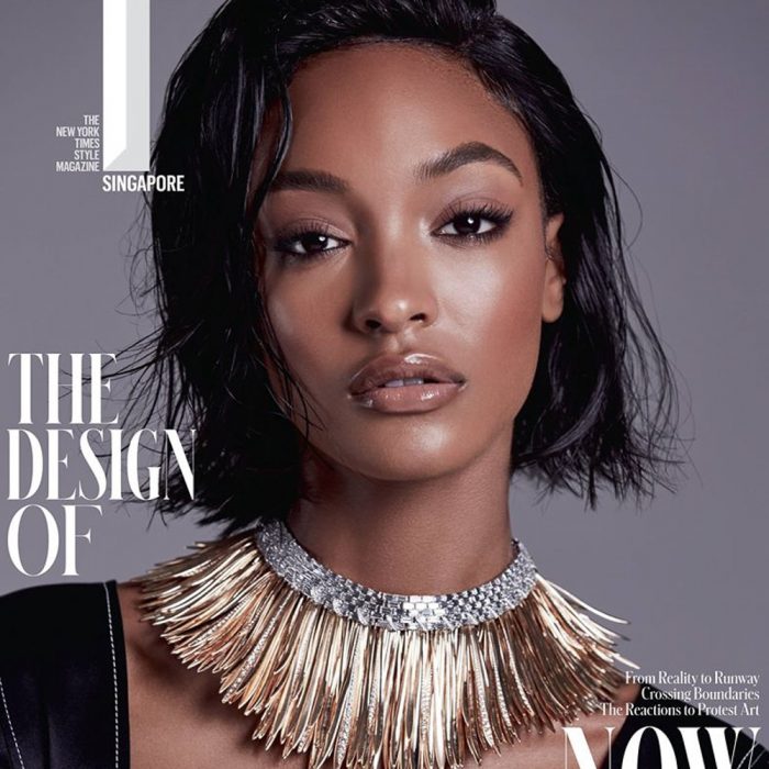 T Singapore May 2017 Jourdan Dunn by Dennis Leupold