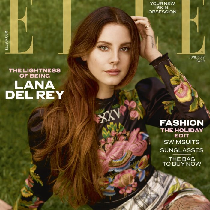 ELLE UK June 2017 Lana Del Rey by Thomas Whiteside