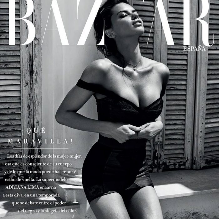 Harper’s Bazaar Spain July 2017 Adriana Lima by Vincent Peters