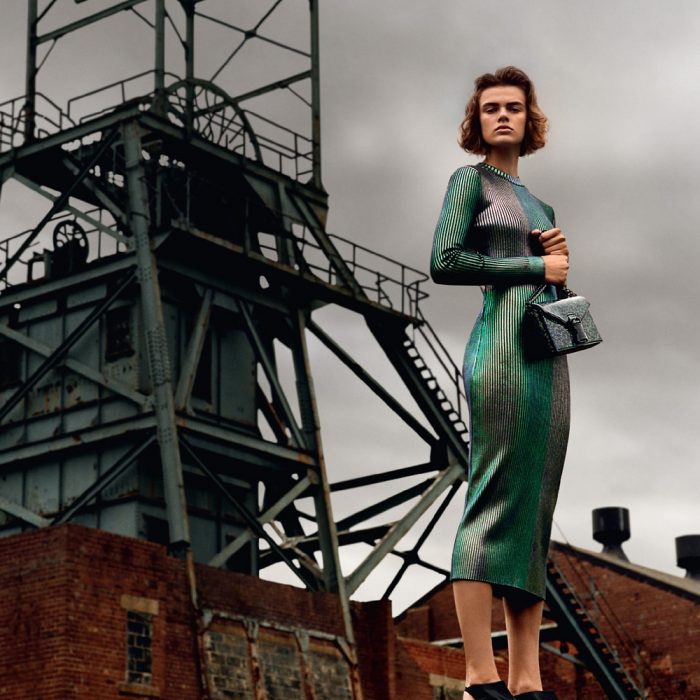 Christopher Kane Autumn Winter 2017 Cara Taylor by Alasdair McLellan