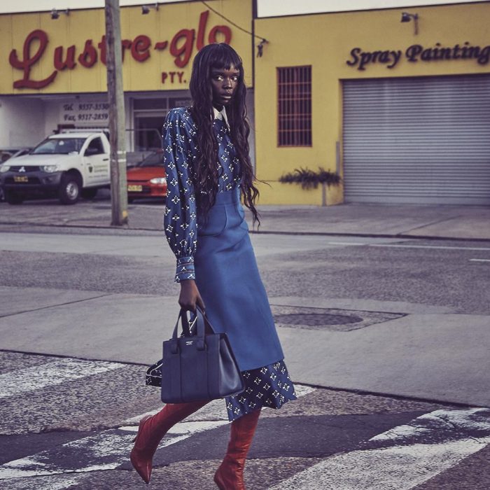 Vogue Australia August 2017 Duckie Thot by Nicole Bentley