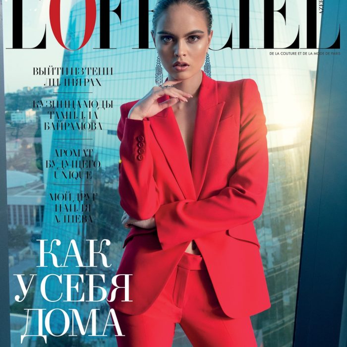 L’Officiel Azerbaijan Septamber 2017 Vladislava Evtushenko by Francesco Vincenti