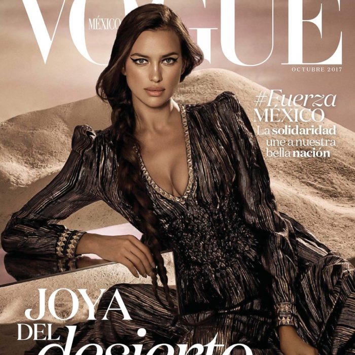 Vogue Mexico October 2017 Irina Shayk by Jason Kibbler