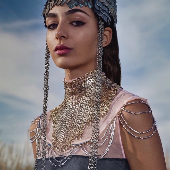 Vogue Arabia December 2017 Nora Attal by Emma Summerton