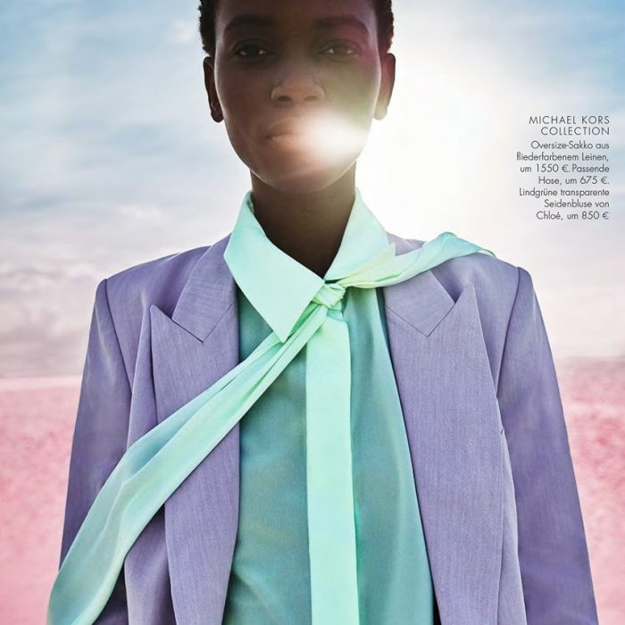 ELLE Germany February 2018 Herieth Paul by Enrique Badulescu