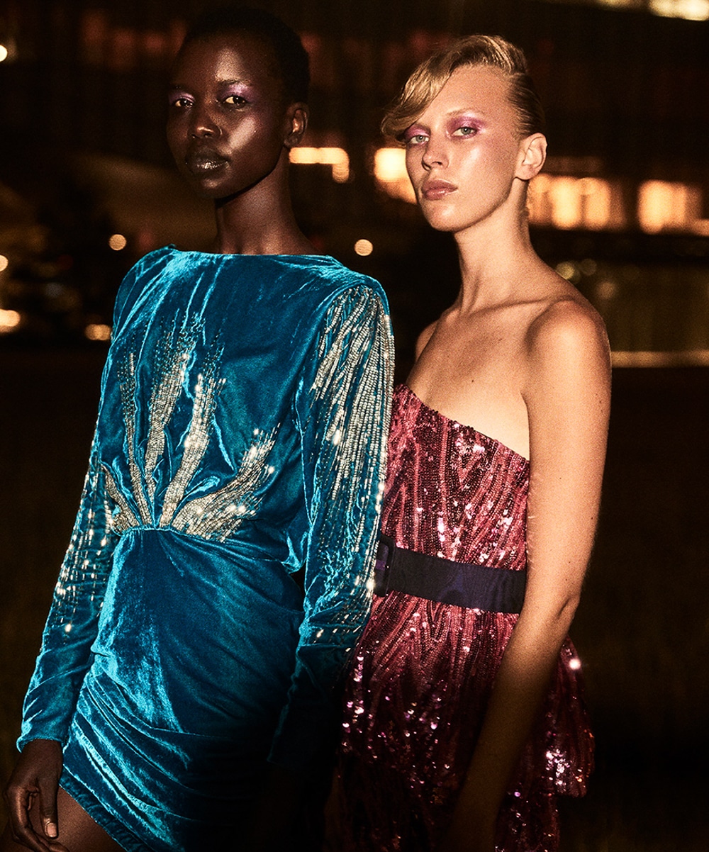 Marie Claire UK October 2018 Nykhor and Juliana by David Roemer