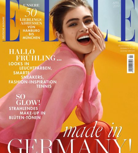 Andreas Ortner for ELLE Germany April 2019 with Nastya Zakharova