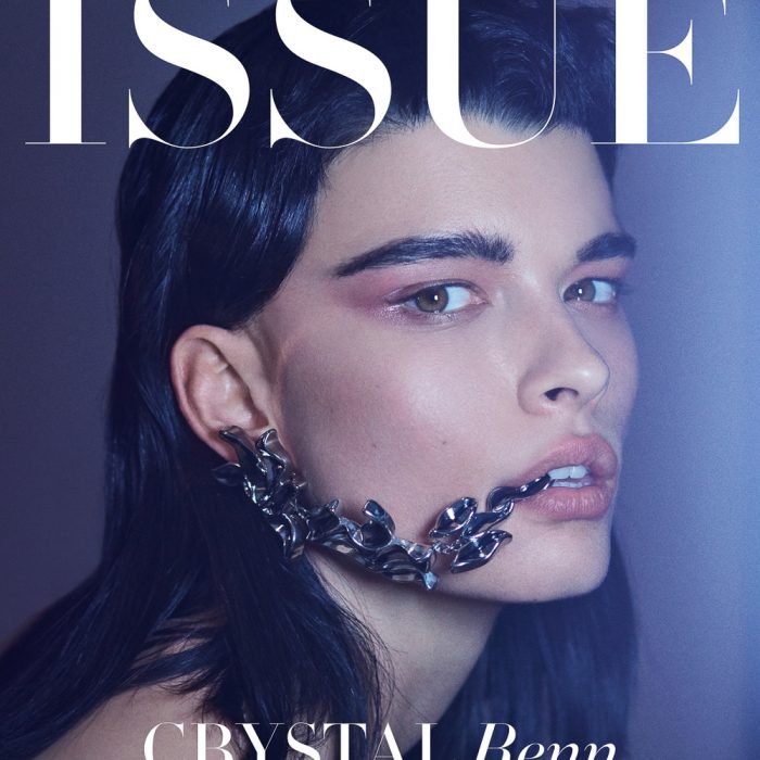 Greg Swales for ISSUE Magazine with Crystal Renn