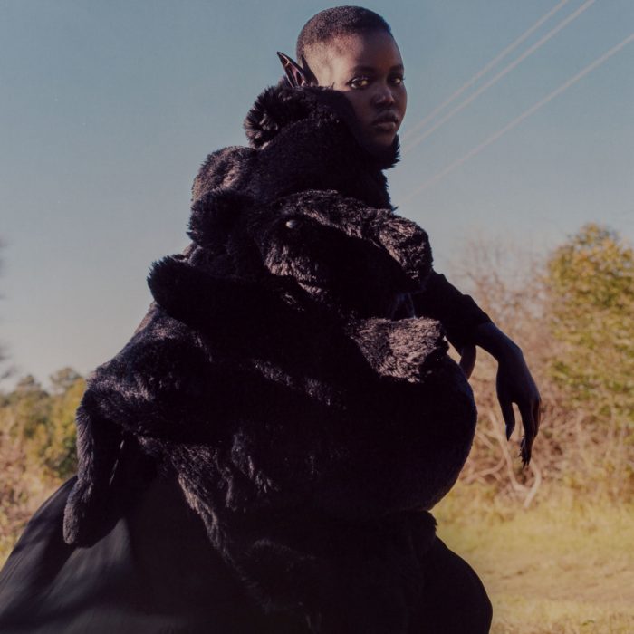 Andrew Nuding for Vogue Australia with Adut Akech