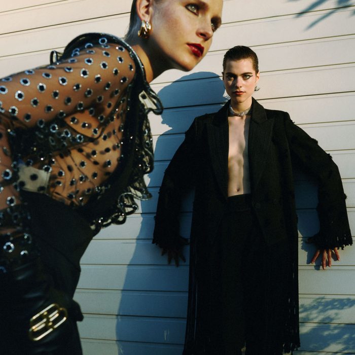 Dan Beleiu for T Magazine China with Steffi Cook & Ilona Desmet