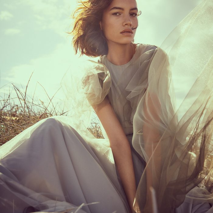 Andreas Ortner for ELLE Germany with Jolie Stepien