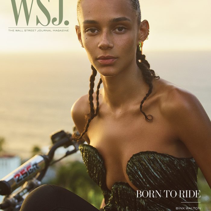 Gregory Harris for WSJ Magazine with Binx Walton