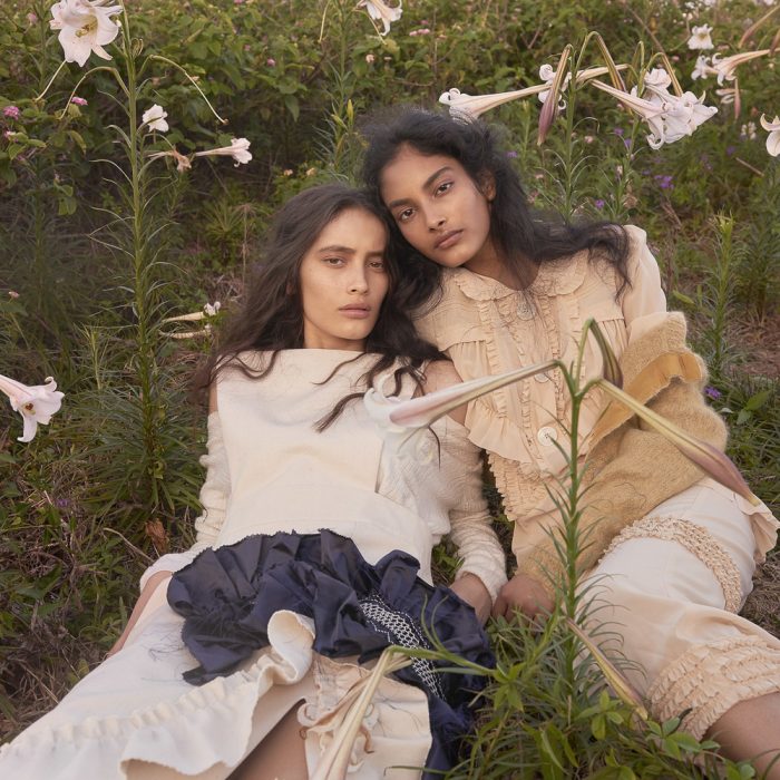 Holly Ward for Harper’s Bazaar Australia with Nabila Leunig and Vaibhavi Lath